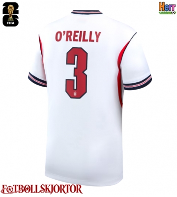 England Nico O'Reilly #3 Hemmatröja VM 2026 Kortärmad